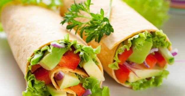 Recipe no. 19 – Salad wrap